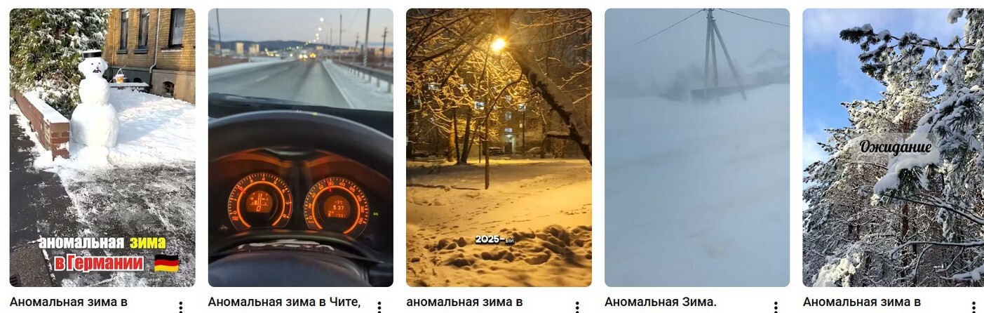 Зима 2025-2026:  La Niña, Polar Vortex в России.