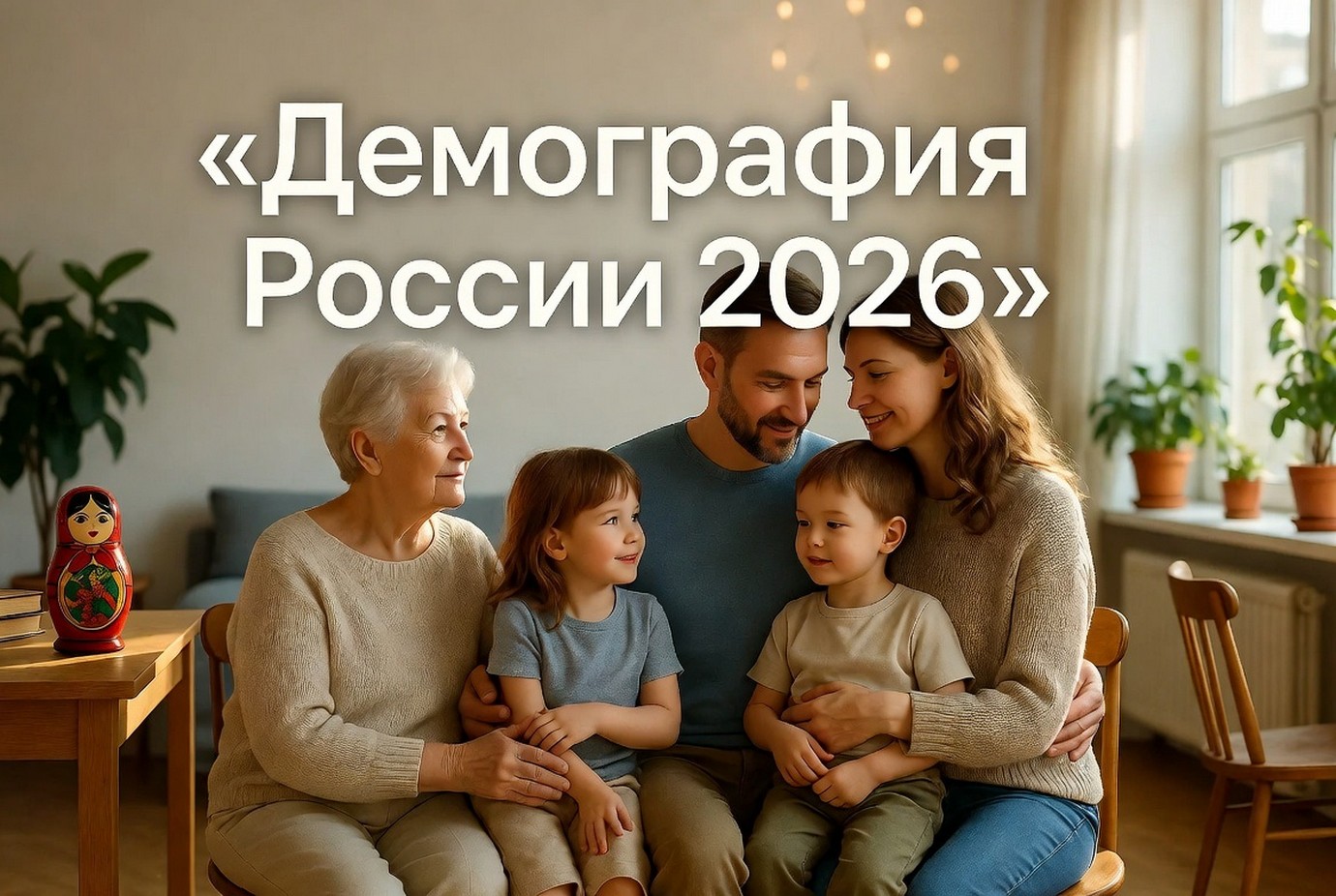 Население России в 2026: Возрастной разрез: молодёжи мало.