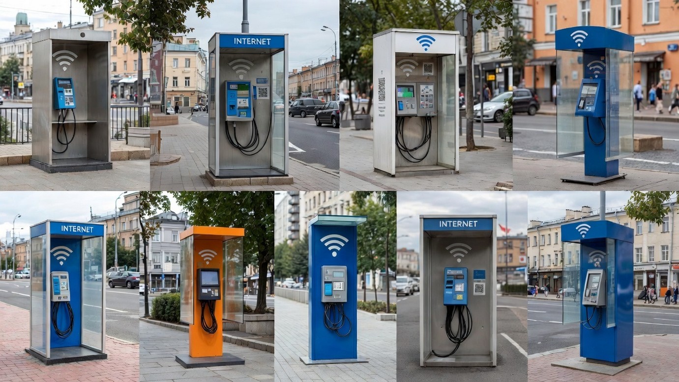 Новая мобильная связь - телефонные будки с интернетом 2026.