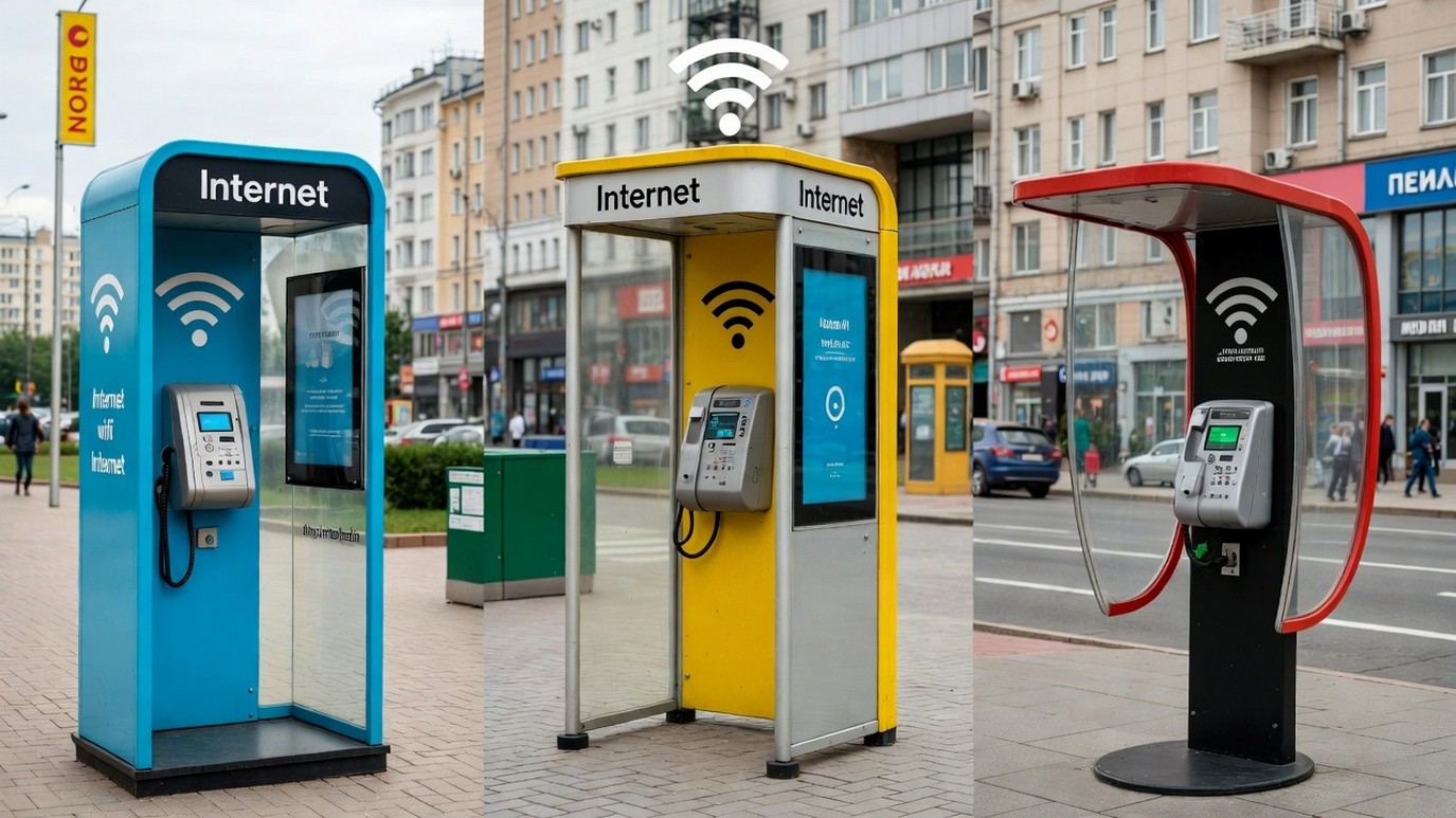 Телефонные будки с интернетом: Как это может быть в реальности 2026.