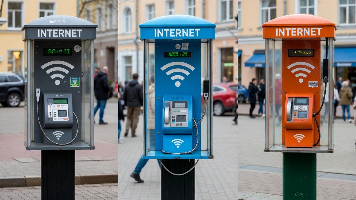 Телефонные будки с интернетом: Как это будет выглядеть на практике 2026.