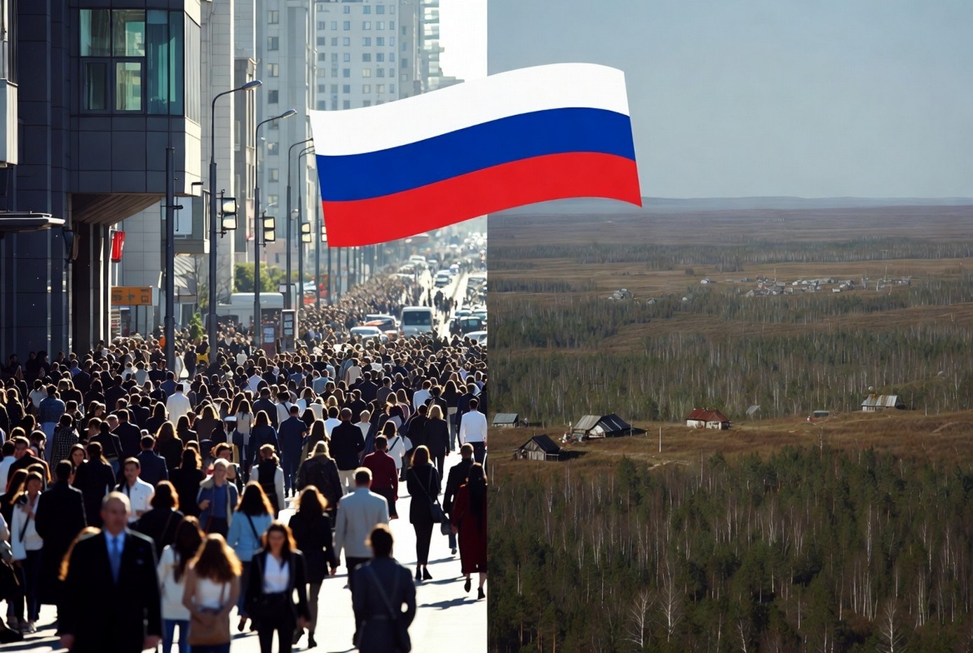 Население России в 2026: Самое «весёлое» — СВО.